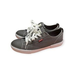 Levi’s Anika Casual Canvas Sneakers/Tennis Shoes Grey Size 9